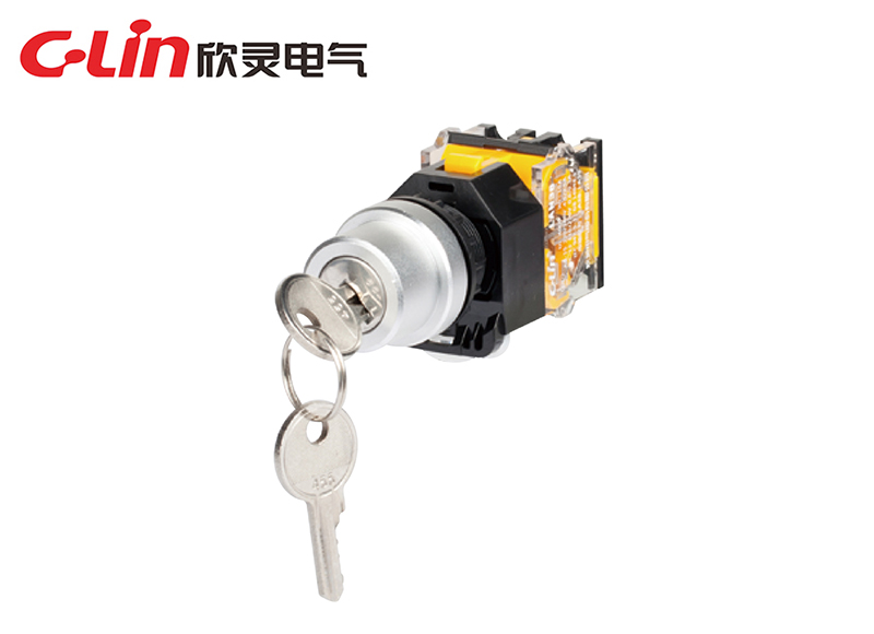 钥匙钮二档 LAN38-22D-11Y