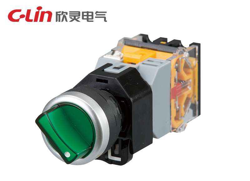 带灯旋钮三档左锁右自复位 LAN38-22D-20XSD/fu