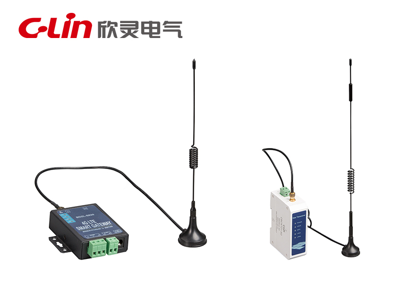 CBOX201-4G连接欣灵云平台专用网关,RS485通讯接口,导轨安装方式,外型尺寸:75.3×90.7×21mm,供电电源 DC24V