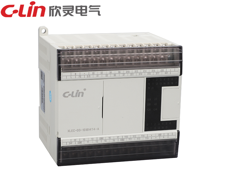 XLEC-D3-1S1814R-A，18进14出继电器输出，带RS485*1、RS232*1、USB*1，支持PLC扩展模块，额定电压：AC220V