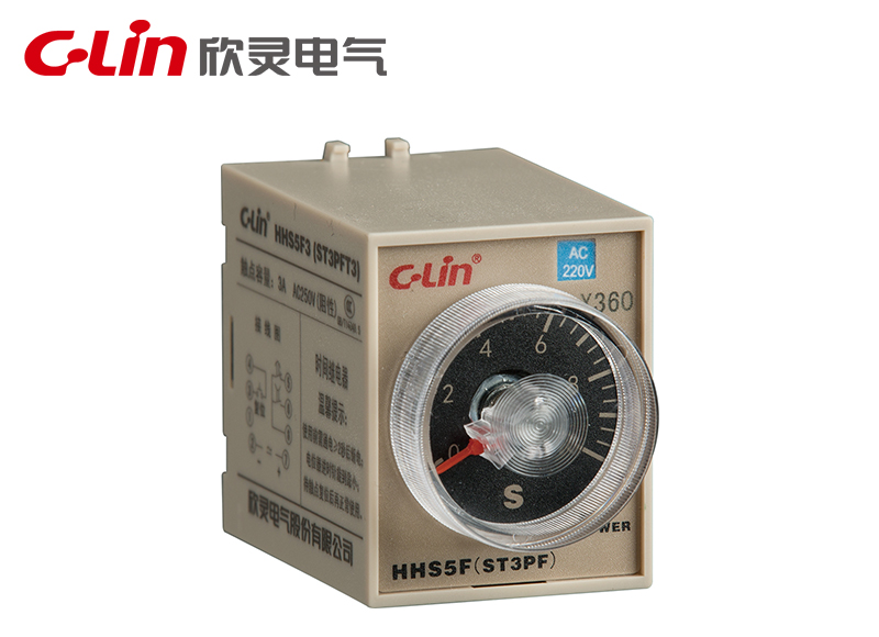 HHS5F3(ST3PF3)长延时 180s-3600s(一组断电延时，带复位)