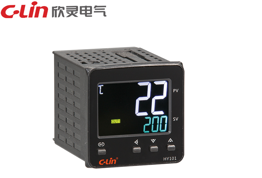 HY101-F □ -V*AN PID 调节,固态继电器控制输出,带一组报警